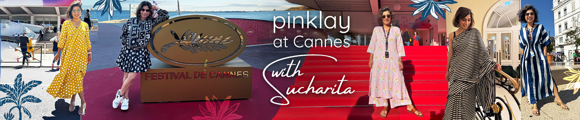 Pinklay at Cannes with Sucharita