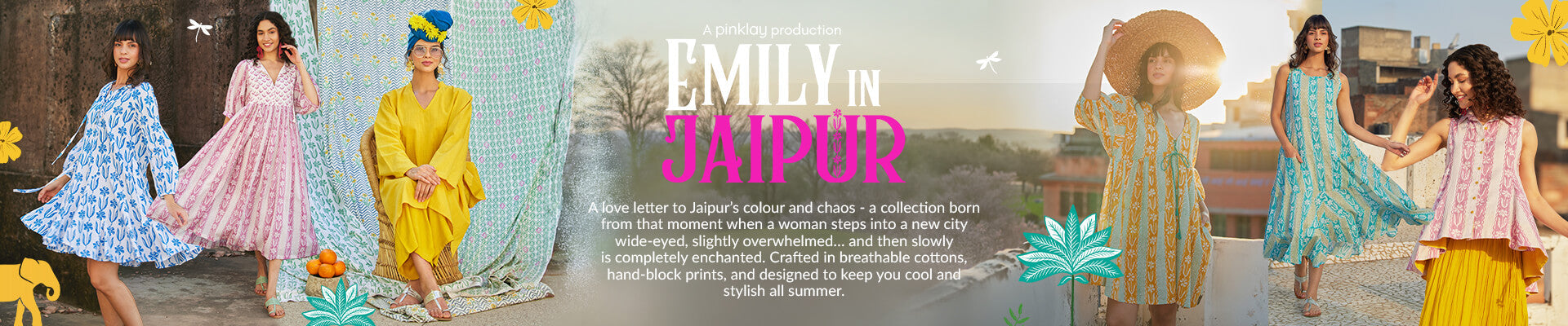 Emily in Jaipur - Women's Clothing Collection