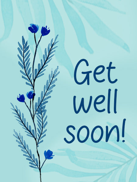 Get Well Soon Gift Card - Pinklay