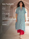 Sanam Modal Kaftan Kurta - Pinklay