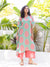 Set of 2 - Abigail Kaftan Kurta and Palazzo Pants - Pinklay