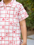 Sinbad the Sailor Organic Cotton Block Printed Shirt for Kids