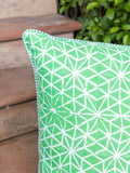 Tejas Hand Block Printed Cotton Cushion Cover - 24 Inch - Pinklay