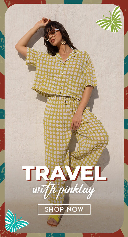 Travel With Pinklay - Holiday and Vacation Wardrobe - Summer Clothing - Dresses - Co-ord Sets - Tops and Shirts - Pinklay