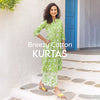 vacation travel friendly summer cotton kurta sets - pinklay