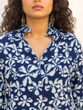 Rutu Indigo Modal Kurta