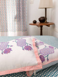 Padma Cotton Pillow Cover- Pinklay