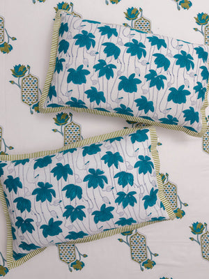 Saagar Cotton Pillow Cover- Pinklay