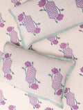 Shuchi Cotton Pillow Cover- Pinklay
