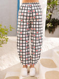 Yin and Yang Cotton Trousers - Pinklay