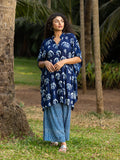 Savan Indigo Shirt Kurta/Dress