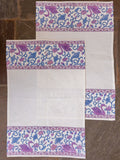 Neerja Hand Block Print Bath Set - Pinklay