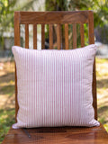 Aster Block Printed Cotton Cushion Cover - Pinklay