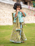 Marigold Silk Block Printed Lehanga Set of 4