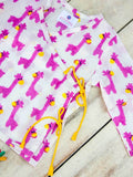 Pink Giraffe Organic Cotton Angrakha Kids Clothing