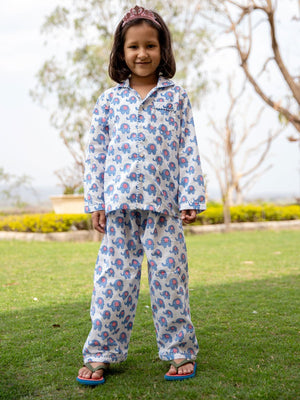 Appu Organic Cotton Top & Pyjama Set - Pinklay