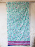 Firefly Block Printed Cotton Curtain - Pinklay