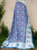Gul Jaal Kantha Cotton Bed Cover - Pinklay