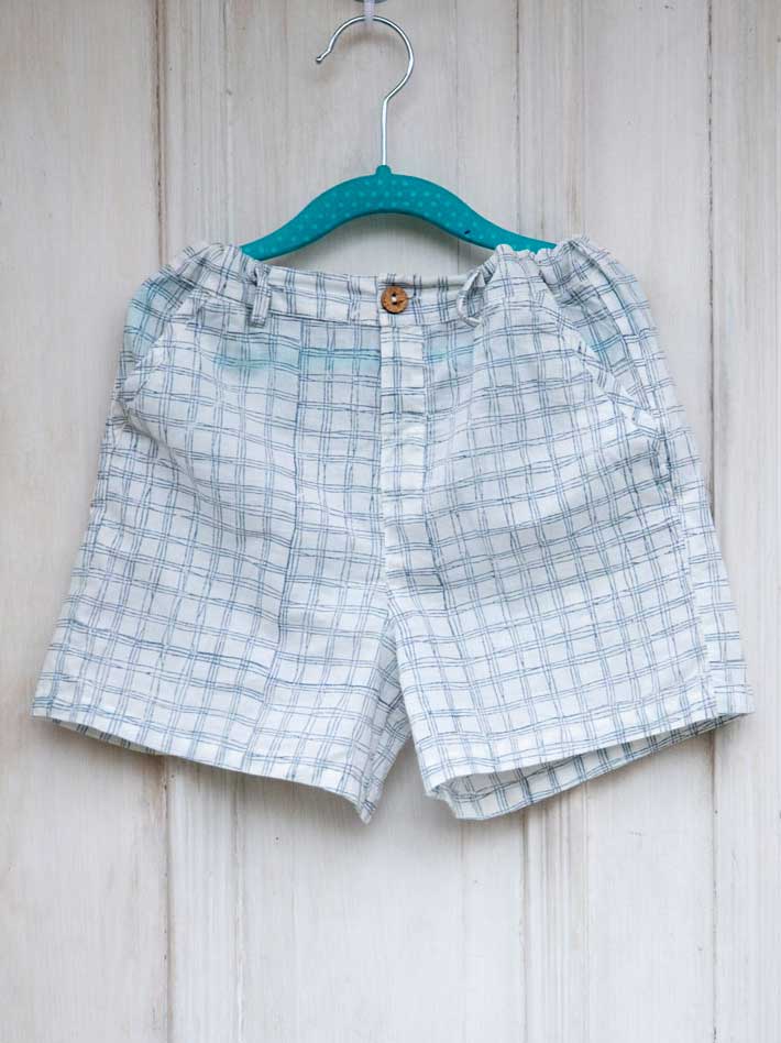 Checkmate Organic Cotton Shorts - Pinklay