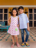 Appu Everyday Dress With Pocket - Pinklay