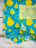 Pear Organic Cotton Dungarees - Pinklay
