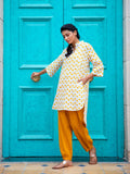 Wildflowers Cotton Kurta - Pinklay