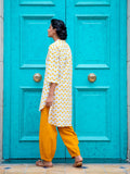 Wildflowers Cotton Kurta - Pinklay
