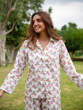 Unicorn Soft Cotton Pajama Set - Pinklay