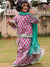 Gulaabi Block Printed Cotton Silk Lehanga Set of 4