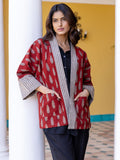 Jwala Block Printed Cotton Kimono Jacket