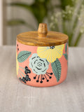 Lloyd's Wooden Jar - Pinklay