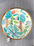 Set of 3 - Coral Catwalk Salad Bowl With Serving Spoons - Pinklay