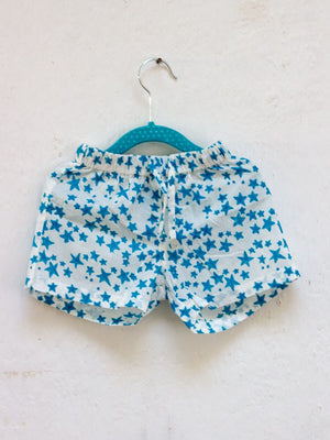 Starry Night Organic Cotton Shorts Kids Clothing