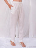 Set of 2 - Beverly Sequined White Shirt and Trousers