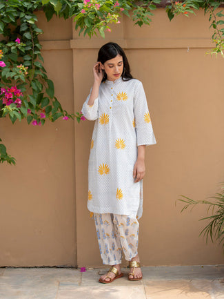 Falak Cotton Palazzo Pants