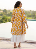 Valley of Flowers Waterfall Reversible Cotton Shrug | Pinklay