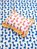 Pink Giraffe Organic Cotton Infant Pillow Kids Fitted Sheet