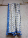 Blue Giraffe Organic Cotton Dohar for Infants - Pinklay