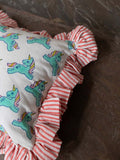 Unicorn Organic Cotton Infant Pillow - Pinklay